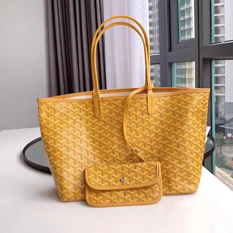 Stylish Large Capacity Pu Tote Bag With Classic Print For Everyday Use