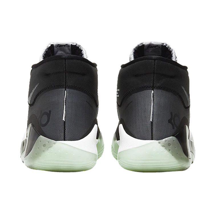 Nike KD 12 TB Black Unisex Sneakers White Dark-Grey CN9518-002