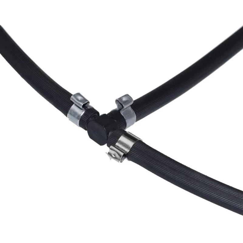 Car Diesel Fuel Injector Leak Off Return Pipe 55578366,98134488 With Clip For Opel For Vauxhall Fuel Overflow Return Hose