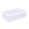 Rectangular Kitchen Storage Box Resuable Food Sealed Case Transparent Storag Box  Kitchen Organizer