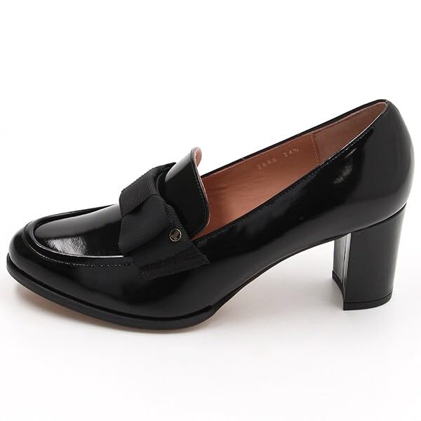 Lanvin en Bleu Ribbon Motif Heeled Size cm Women's Loafers, 2846, B-Glass, 22.0