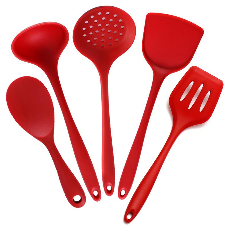 MDNG High-Temperature Silicone Kitchen Utensils 5-Piece Set