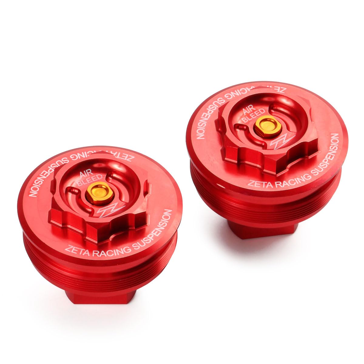 

ZETA RACING Front Fork Top Cap Air Bleed Button Pressure Release One Push Dirt Freak DIRTFREAK CRF250L/M/RALLY 12-23 ZE56-10132