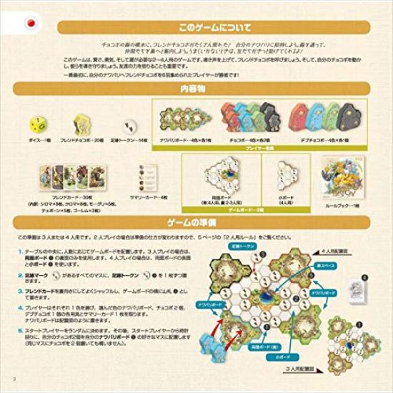 Square Enix Board Game Party 7x30x30cm Chocobo's Up!