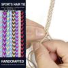 Sports Hair Tie No Damage Long Curly Thin Hair Elastic Ponytail Holder Braided Hair Tie Scrunchies Band Wrap Rope Women Hair Accessories