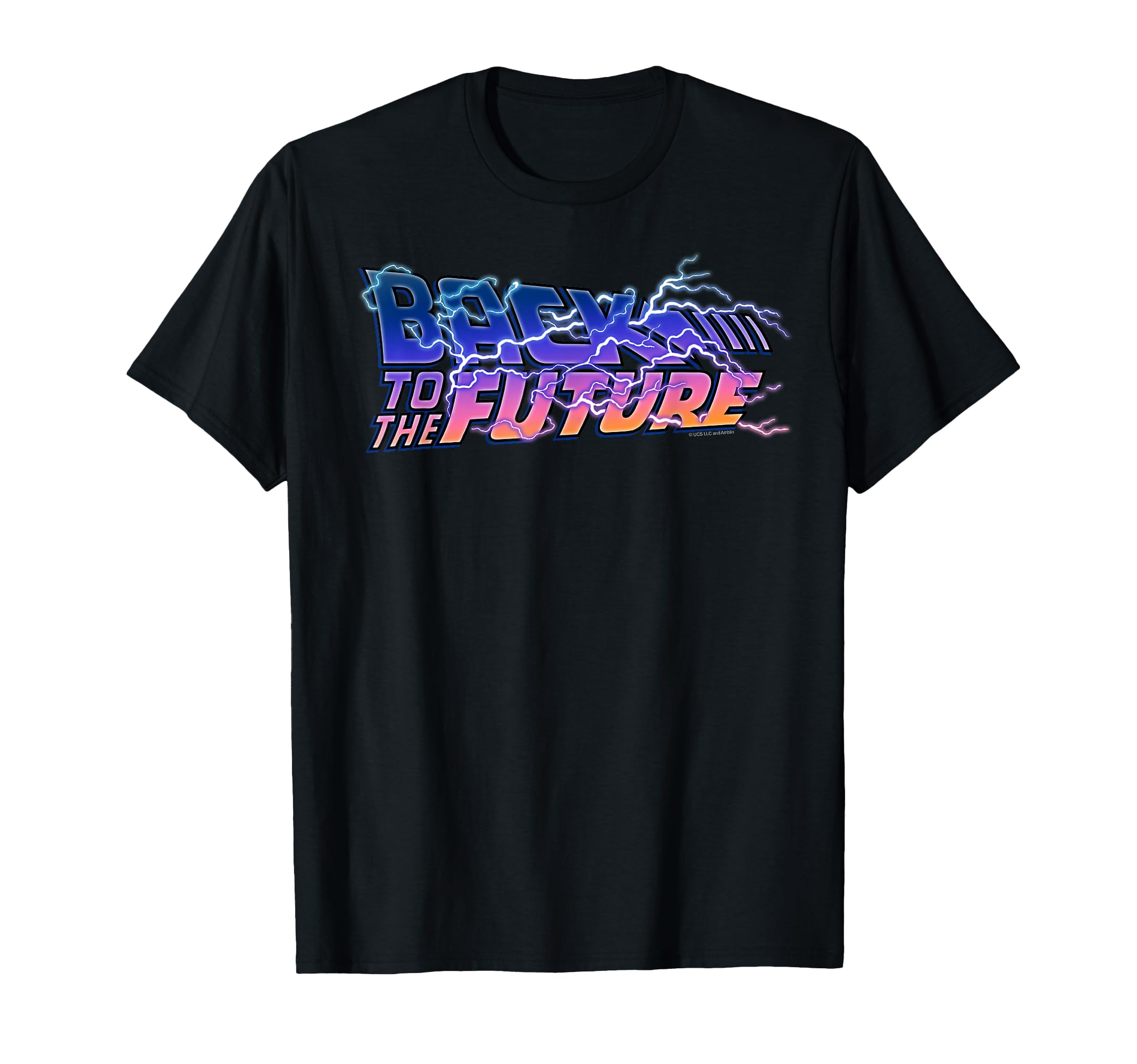 Back to the Future 35th Anniversary Lightning Logo T-Shirt