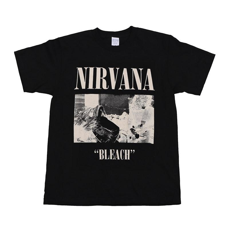 Nirvana Rock Band Paradise Lost Lincoln Park Vintage American Style Black LongSleeved ShortSleeved TShirt For Unisex