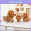Adorable Plush Lion Stuffed Animal Toy Realistic Home Decor Gift For Kids