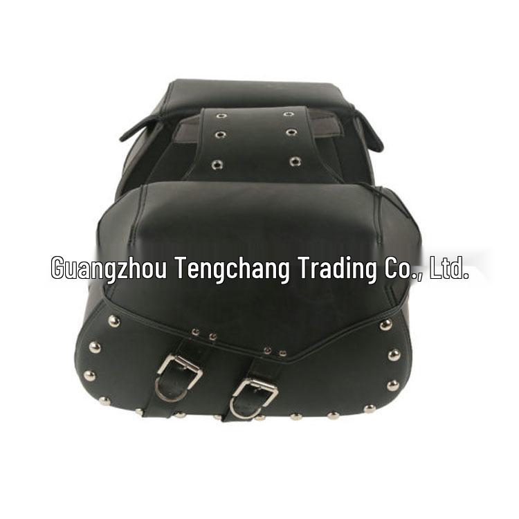 

Genuine Leather Universal Motorcycle Side Bags for Harley Genuine Leather чёрный