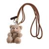 Detachable Bear Plush Phone Straps Plastic Crossbody Mobile Phone Lanyard  Mobile Phone Accessories