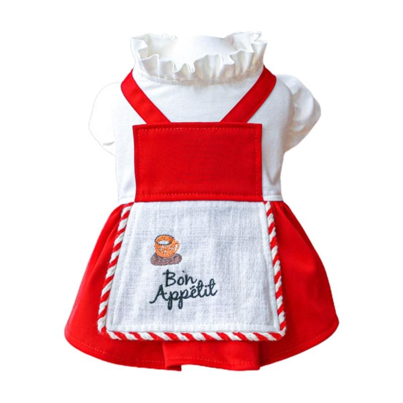 Kostým pro mazlíčka Kostkované šaty Oblečení pro malého psa Roztomilé oblečky pro kočky Pouze Oblečení na převleky Cosplay Oblečení pro fenky