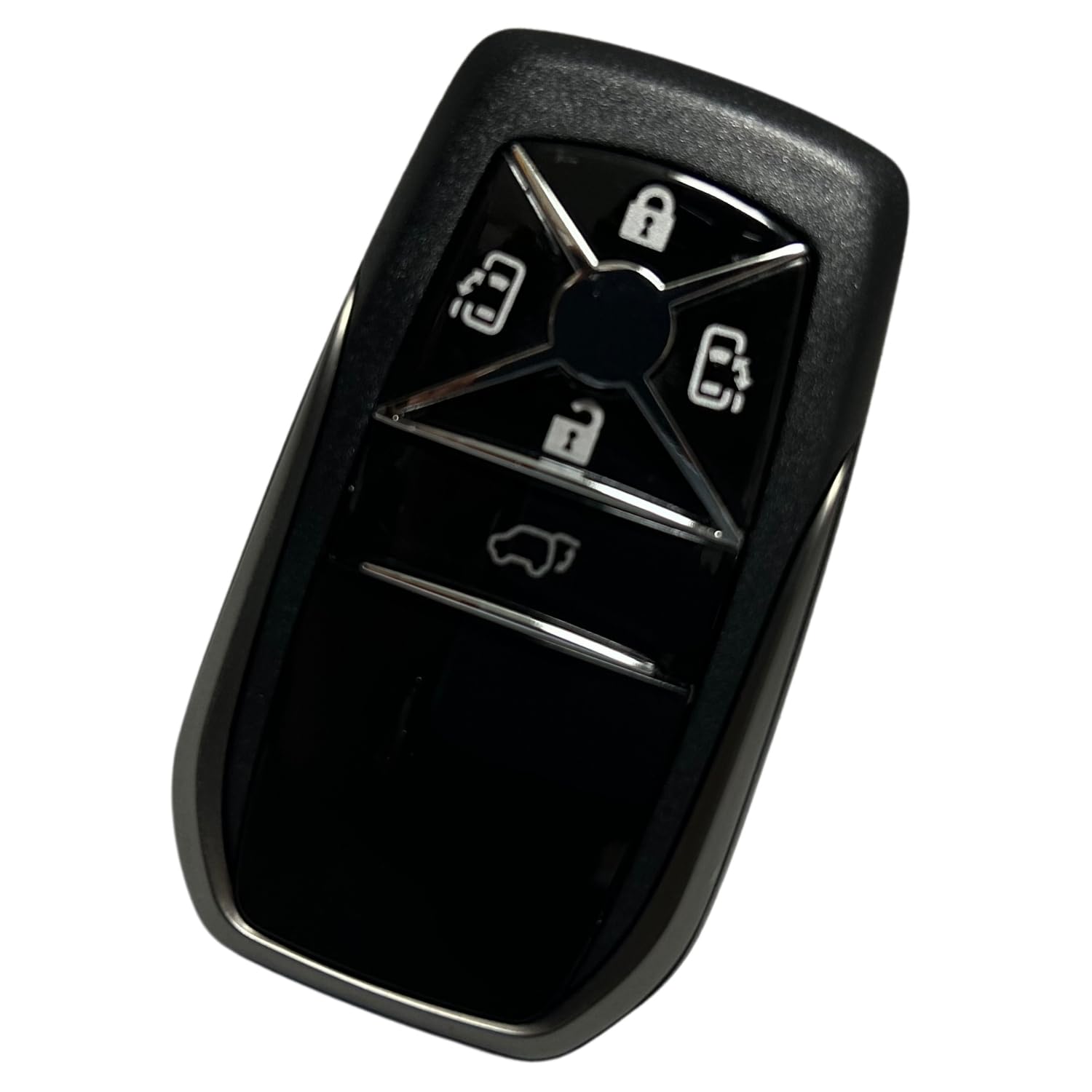 

РиНан. Универсальный чехол для смарт-ключа Toyota Lexus 5 кнопок Серый Текущий дизайн Alphard Vellfire Estima Noah Voxy серый