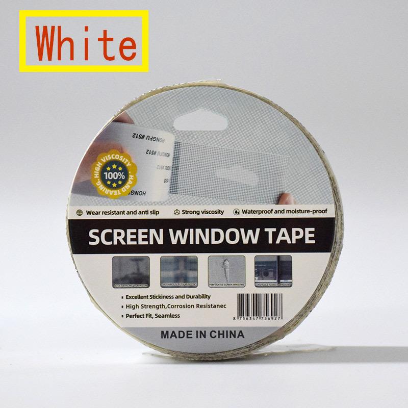 2/3/6pcs Self-adhesive Window Screen Mosquito Net Repair Tape Screen Mesh Sticker Anti-mosquito Window Door Repair Subsidy Tapes