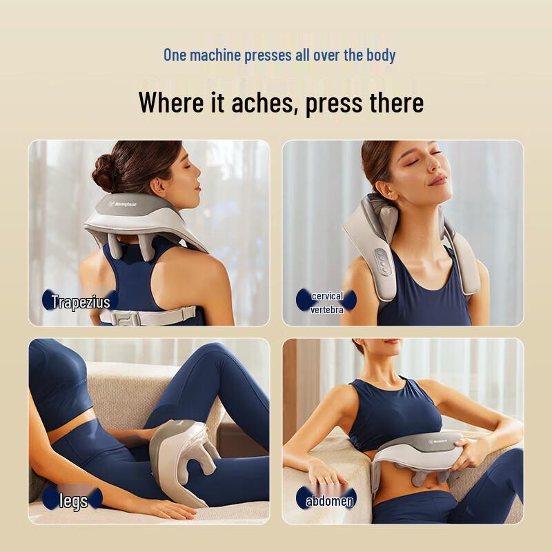 Westinghouse UK3S Neck & Shoulder Massager Pillow CN plug (adapter included)