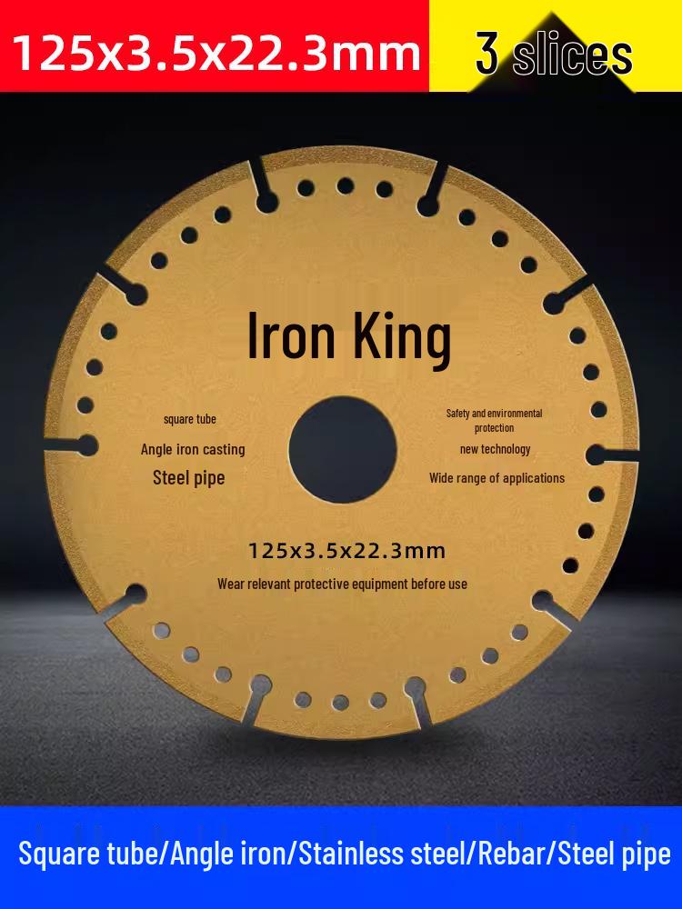 Diamond Abrasive Cutting Disc for Angle Grinder - Metal & Stainless Steel Wheel