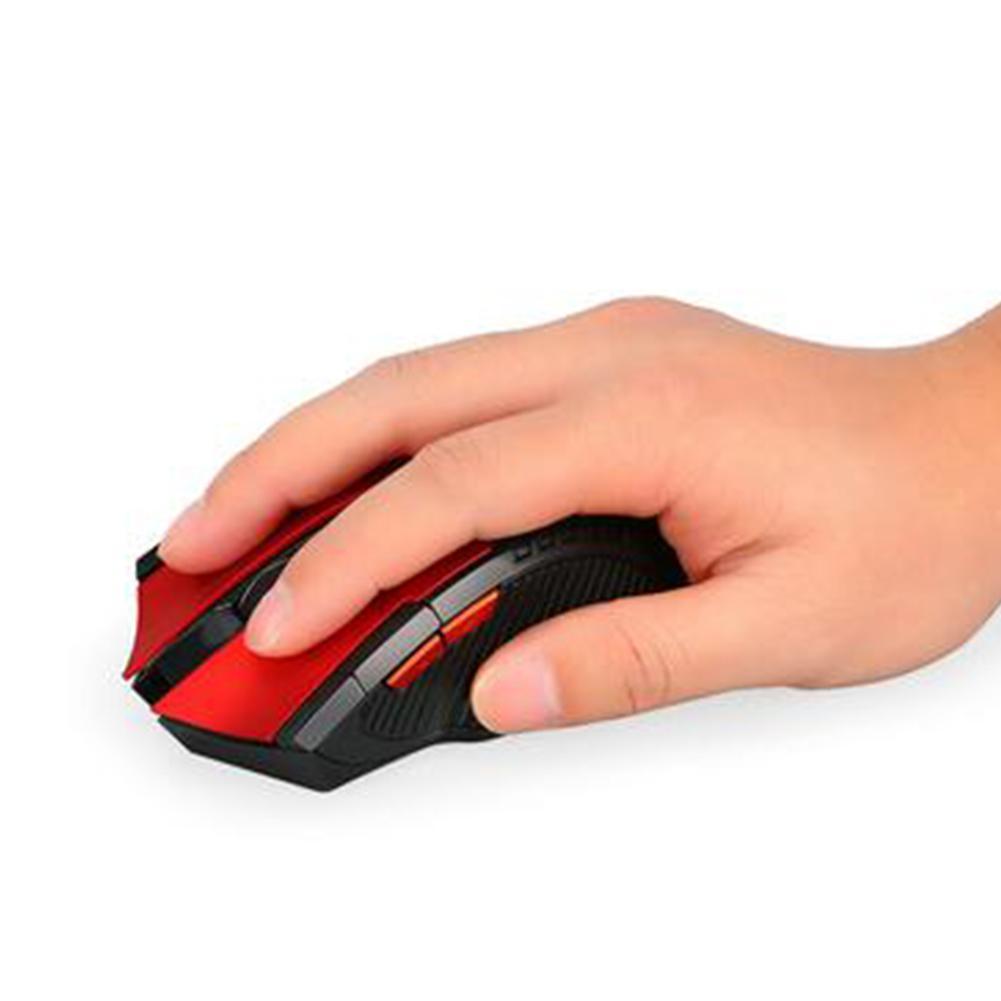 Gaming Mouse Ergonomic Wireless Mouse PC Gaming Mice Silent with Operated For PC Laptop DPI 6 B R9A4