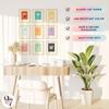 97 Decor Vintage Cocktail Poster - Bar Cart Accessories and Decor, Retro Cocktail Wall Art, Funky Drink Aesthetic Pictures, Colorful Preppy Bar Art