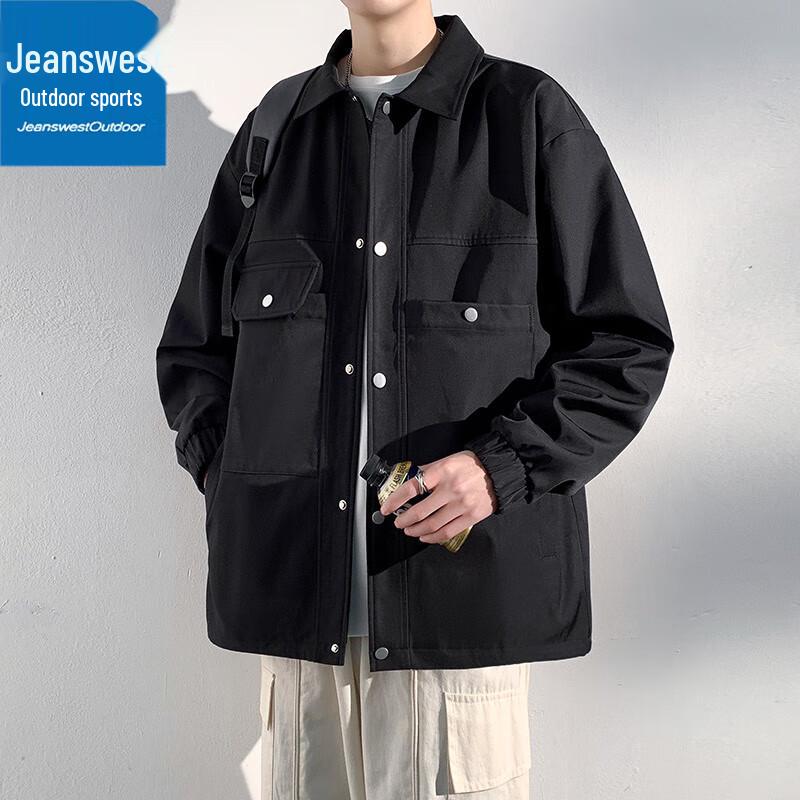 Jeanswest Men's Spring Fall Casual Outdoor Jacket