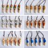 Outdoor Family Entertainment Wood Carved Whistle Necklace for Children Choker