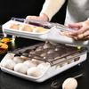 Refrigerator Egg Storage Box Cooking Area Refrigerator Home Use Preservation Storage Box Plastic Stackable Egg Carton Multi-layer Tray