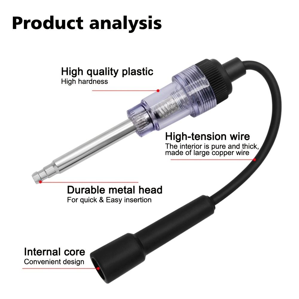 3PCS Spark plug tester, engine ignition coil tester, car engine diagnostic tool