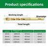 Tile Drill Bit Glass Cement Concrete Metal Marble Special High Hardness Quad Alloy Drill Bit Dry Drilling 6-12mm