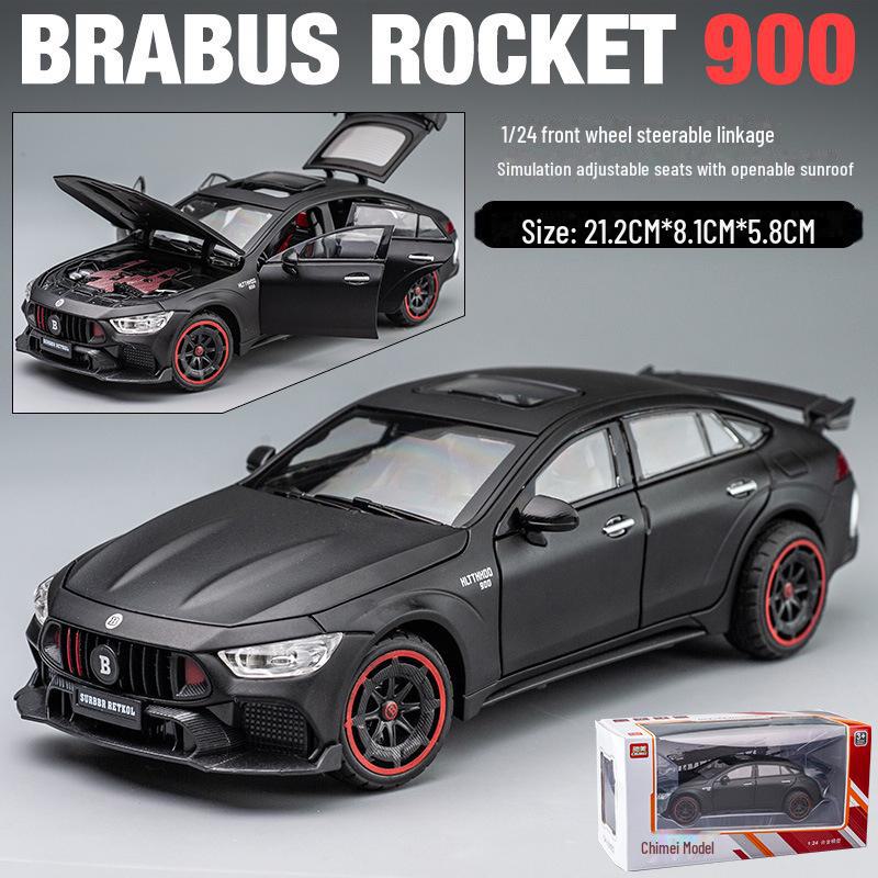 

Чимей 1:24 Brabus 900 AMG GT63 литой автомобиль модель орнамент