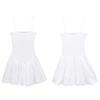 Summer Elegant Y2k Sexy Sleeveless One Peice Dress Women Casual Solid A-line Ruffle Slim Dresses Female Strapless Party Pleated Beach Lady Clothing