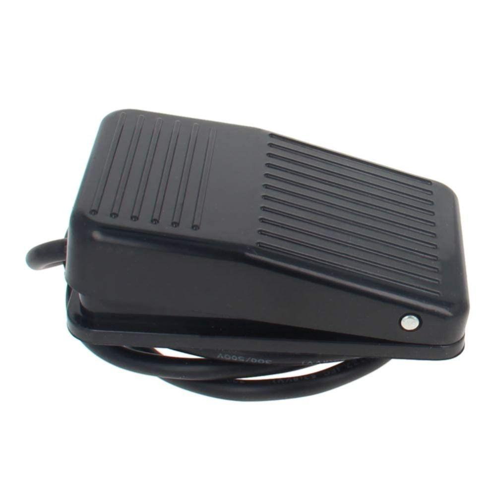 10A 250VAC Foot Pedal Switch Black  Handsfree   CNC Industrial
