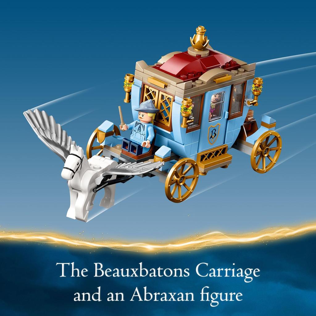 LEGO Harry Potter Triwizard Harry Potter Beauxbatons Carriage and Durmststrand Magical Gifts for Boys and Harry Potter Toys for Kids 10 Years Old