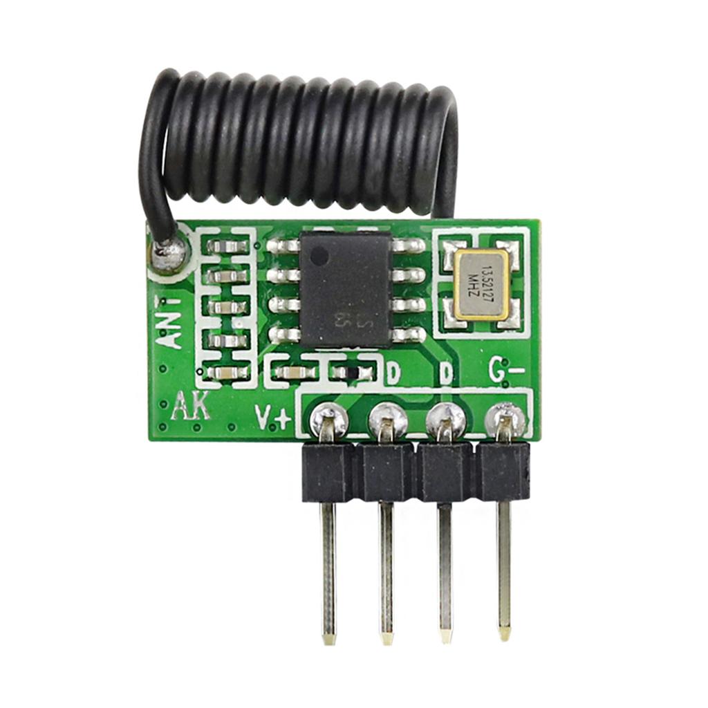 433/315Mhz 3V~5.5V Receiver Highs Frequency Super Regenerative Transceiver Module for Burglars Alarm DIY