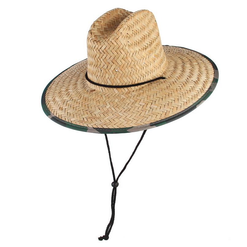 

GEMVIE Camouflage Lifeguard Safari Straw Hat Men Women Summer Sun Hat 57-59cm