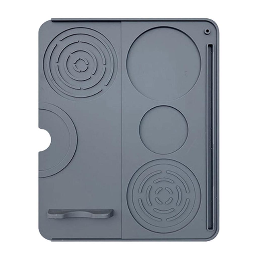 Espresso Tamper Mat Silicone Tool Tamp Station Mat for Counter Bar Office