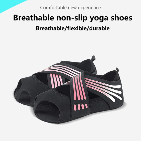 Shoes Ballet Functional Absorption Sweat Toeless Added Balance