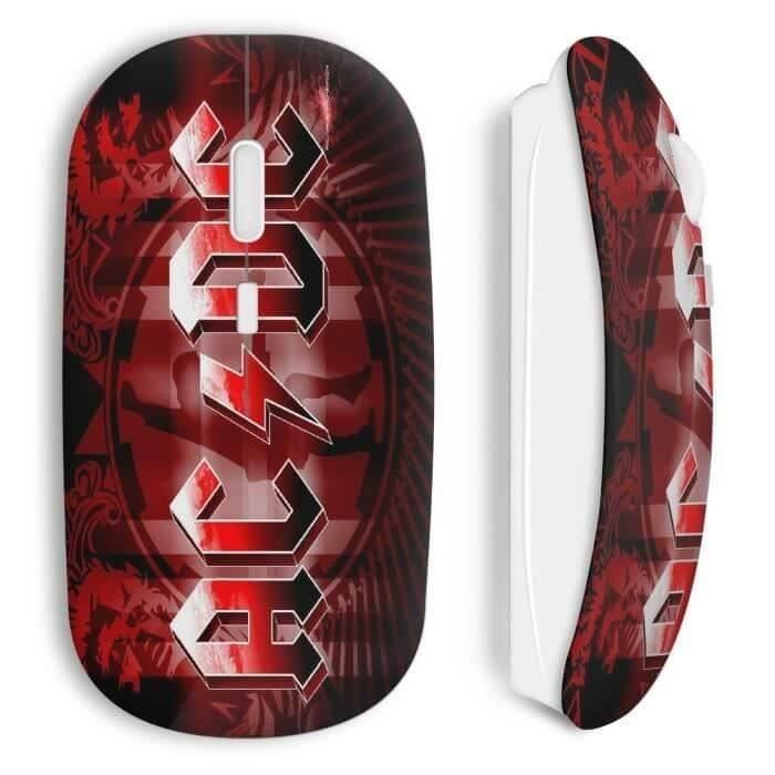 Acdc Red Rock Style Wireless Mouse