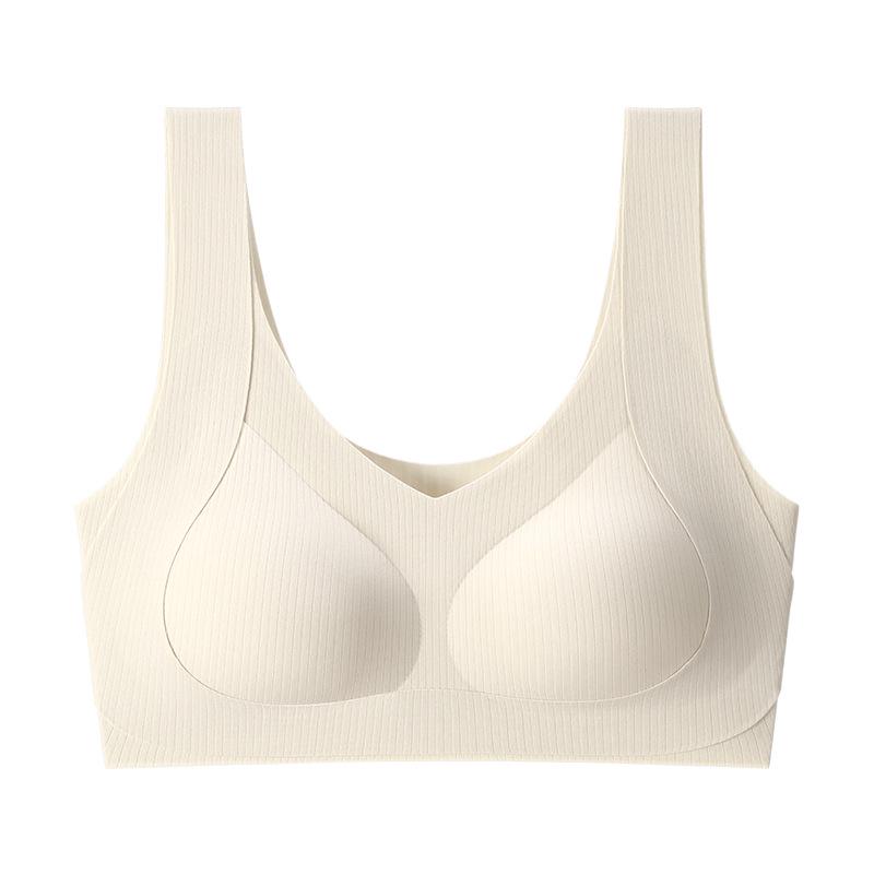 Damen Push-Up Nahtloser Sport-BH - Anti-Hängend, Seitenstütze, Stoßfest, Schönes Rückendesign