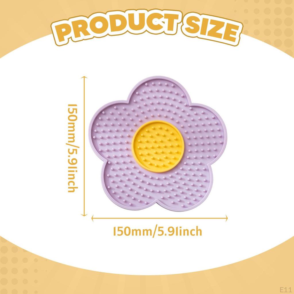 Dog And Cat Lick Mat with Suction Cups, Puppy Bowl, Peanut Butter Pad, Mat, Slow Feeder for