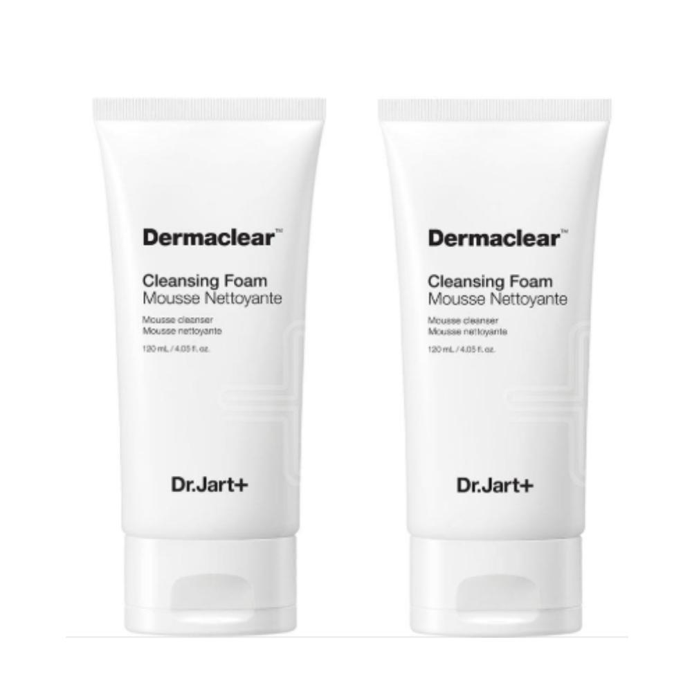 

Dr.Jart+ Dermaclear Cleansing Foam 120ml ×2 Gentle Deep-Cleansing Foam for Daily Use