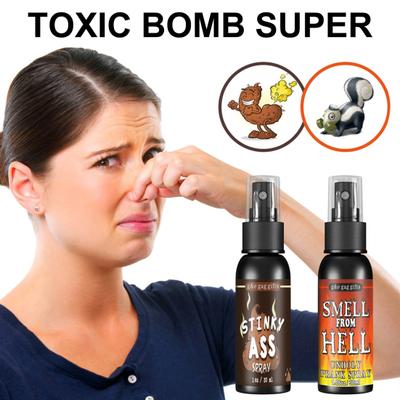 30ml Safe Funny Halloween Prank Mini Noutăți Liquid Fart Gag pentru copii Jucărie cu spray