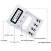 4 Slots Fast Charger LCD Display Smart Intelligent USB Battery Charger for AA / AAA Ni-CD Ni-MH 1.2V Rechargeable Batteries Charger