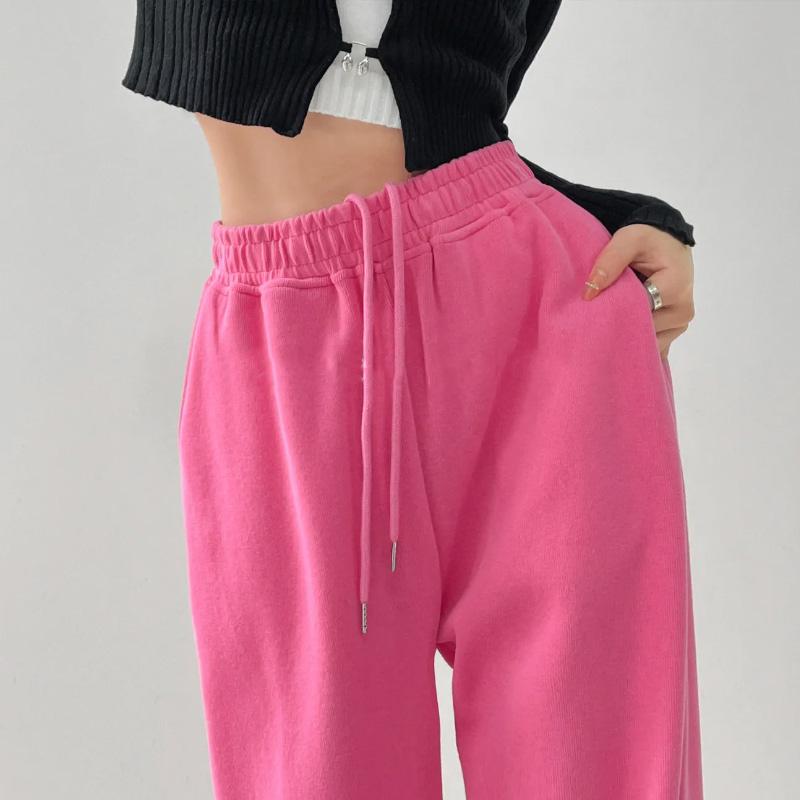 SweatyRocks Jogginghose Damen - Baggy Leo Print Mit Weiten Beinen