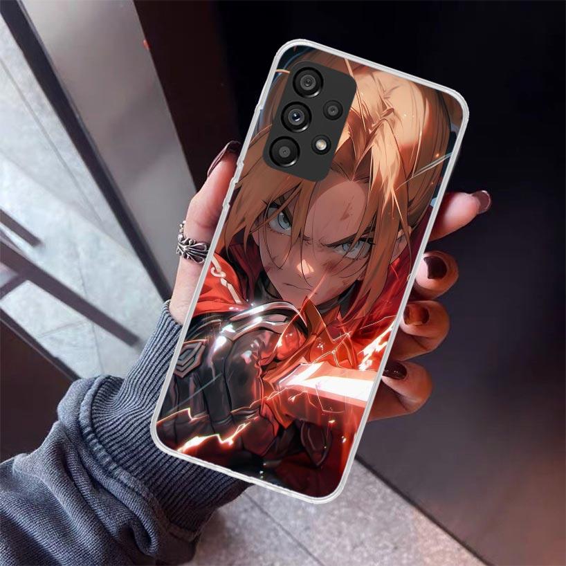 

Anime F-ullmetal A-Alchemist Phone Case For Samsung Galaxy A17 A57 A37 A16 A26 A36 A56 A15 A25 A35 A55 A14 A13 A54 A53 A34 A24 A Samsung A17