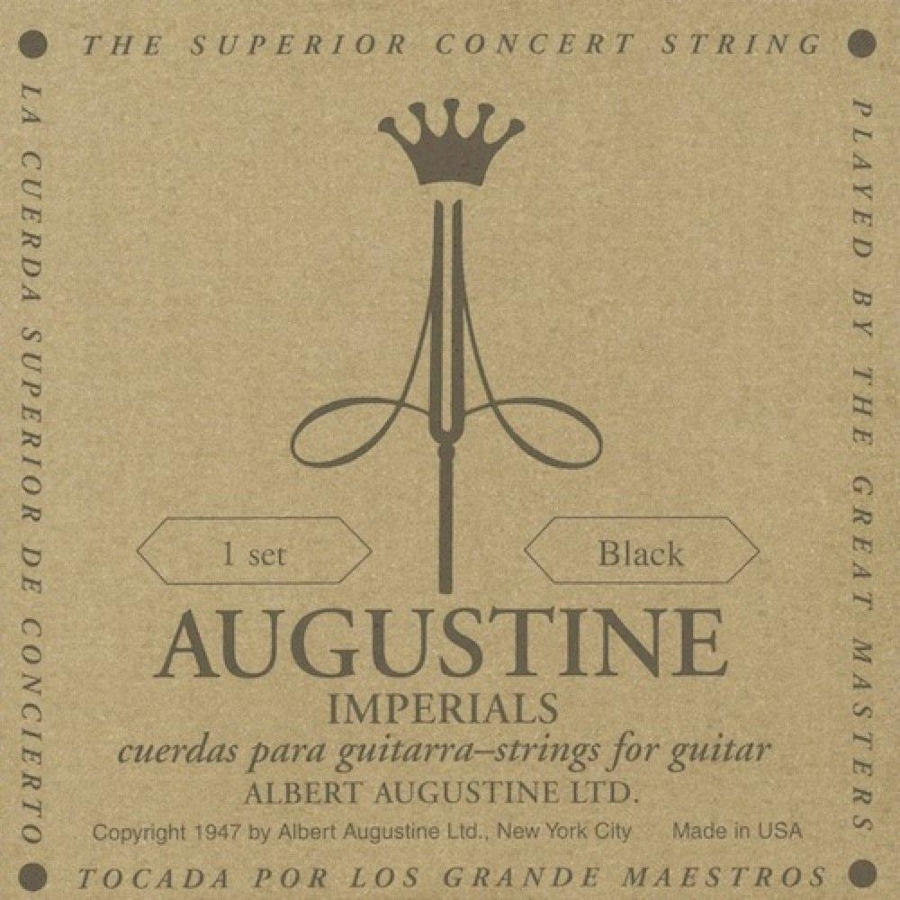 

AUGUSTINE IMPERIAL BLACK SET Струны для классической гитары x 12 Набор чёрный