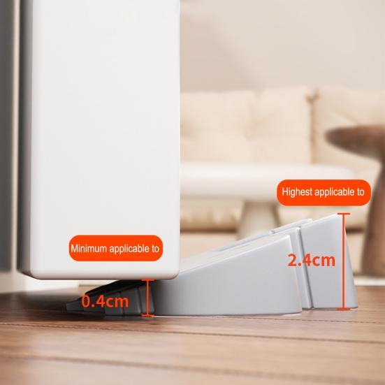 Door Slam Stopper Silicone Door Pinch Guard Animal Shape Door Wedge Door Stopper Prevents Slamming on Heavy Doors for Baby Safety Pet Friendly Home