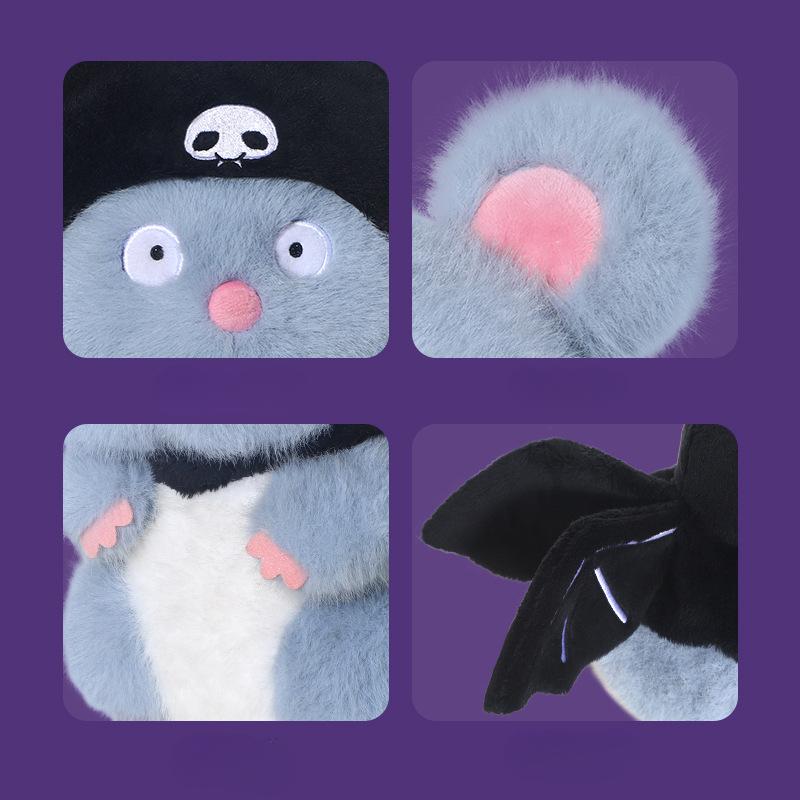 Хэллоуин COS Маленькая летающая мышь Монди плюшевая игрушка забавная кукла компаньон — фото 3