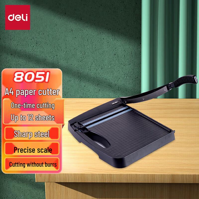 Deli A4 Portable Paper Trimmer CN plug (adapter included)
