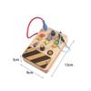 Toy Busy Board Toggle Switch Developmental for Preschool Kids