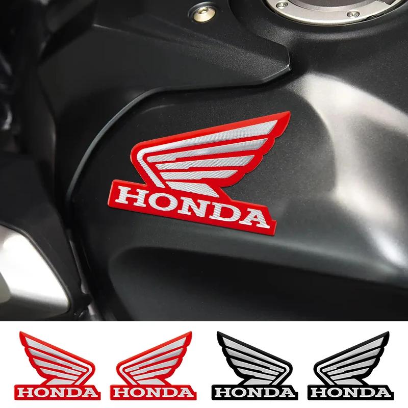 JBH4 1pair Motorcycle Modified Stickers Aluminum Decal Motorcycle Stickers For Honda CBR1000 CBR600RR CBR650R CB1000R CB1100
