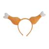 Spoof Turkey Leg Hairhoop Plush Chicken Leg Headband Cosplay Costume Festive Party Headdress Adult Kids Funny Headpieces