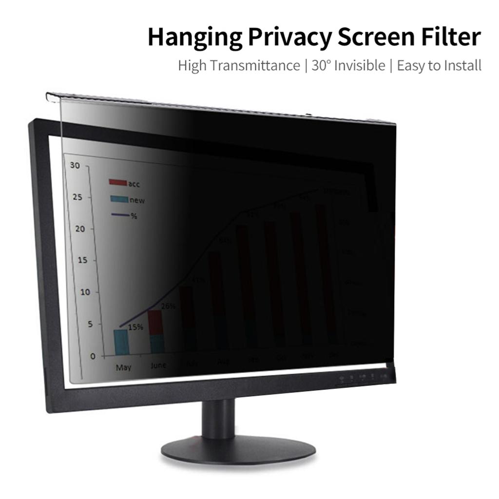 Widescreen Monitor Hanging  Screen Filter Anti UV Film High Transmittance Eye Protection Film for 23 24   Desktop